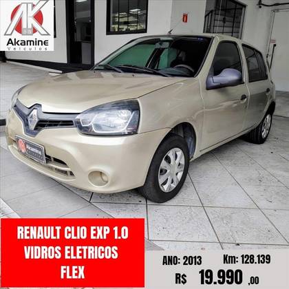 RENAULT CLIO 1.0 EXPRESSION 16V FLEX 4P MANUAL